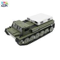 ของเล่น ABCD [พร้อม] ชิ้นส่วน Diy โซ่แทนโลหะตีนตะขาบ Gaz-71 E-1 Wpl