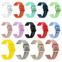 fgjdtrdh 20mm Color Strap For Realme TechLife DIZO Watch 2 Sport Replacement Watchband For COLMI P8 Plus/Realme Watch Bracelet Correa