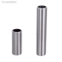 ☂♀✈ 1/4 3/8 1/2 3/4 1 -2 BSPP Male 30 40 50-150mm 304 Stainless Steel Full Thread Nipple Barrel Nipple Pipe Fitting Water Tank