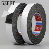 SZBFT 2mm thickness *5M black EVA Strong double-sided adhesive tape foam rubber foam cushion against sealing Adhesives Tape