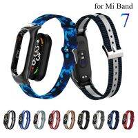 Watch Band for Xiaomi Mi Band 7 Strap Nylon Canvas Bracelet Miband7 Wristband Reflective Belt for Mi Band 7 Watchband Smartwatches