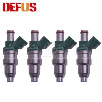 DEFUS 4ชิ้น OE 23209-16110หัวฉีดน้ำมันหัวฉีด Bico สำหรับ Yota Corolla 4AGE 2320916110 23209 16110 23250-16110ใหม่เอี่ยม