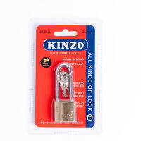 Kinzo แม่กุญแจ No.888L รุ่นพิเศษ มียางกันน้ำ พร้อมลูกกุญแจ 3 ดอก มีรุ่น 25 มม. และ 32มม.