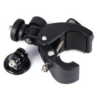 、‘】【【 Glorystar Black Bike Bicycle Motorcycle Handlebar Handle Clamp Bar Camera Mount Tripod Adapter For Gopro Hero 1 2 3 3+ 4