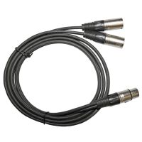 ร้อน 3ft ซูเปอร์ยาว XLR ขา 1 หญิงคู่ 2 ชาย YS plitter สายไมโครโฟน