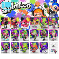 ⚡บัตร Amiibo COD Splatoon Series Matte Amiibo Linkage Card 1-3อุปกรณ์สำหรับเล่นเกมอเนกประสงค์สำหรับ Switch Lite