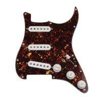 WK-Loaded Prewired Guitar Pickups SSS 60s Style single coils Alnico 5 Pickups 7-Way wiring pickguard