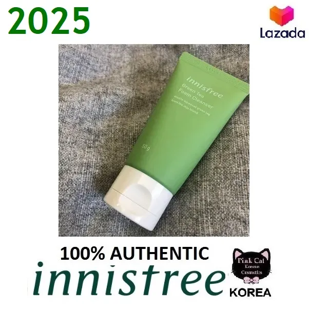 Korean Cosmetics INNISFREE Green Tea Foam Cleanser 50g Lazada PH