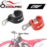 ตัวยึดท่อยางเบรกด้านหน้าสำหรับฮอนด้า CRF 250 R/ X 450 L/RL/RX สายยึดสายน้ำมันของรถจักรยานยนต์ CRF25 CRF450R