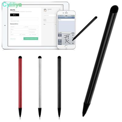 【Discount】 10Pcs คุณภาพสูง Capacitive Resistive ปากกา Touch Screen Stylus ดินสอสำหรับแท็บเล็ต iPad โทรศัพท์มือถือ Samsung PC