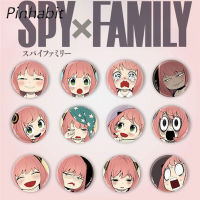 Pinhabit 58มม. Spy X Family Brushanya เข็มกลัด Pin น่ารักอะนิเมะอุปกรณ์เสริม Badge เข็มกลัด Pins Collection กระเป๋ากระเป๋าเป้สะพายหลังปุ่มเสื้อผ้าป้าย