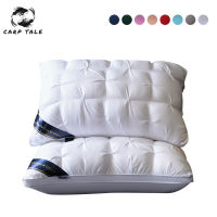 Ho Dormitory Bed Pillow For Sleeping Twisted Flower Bread Feather Bedroom Neck Pillows For Home Comfort Bedding