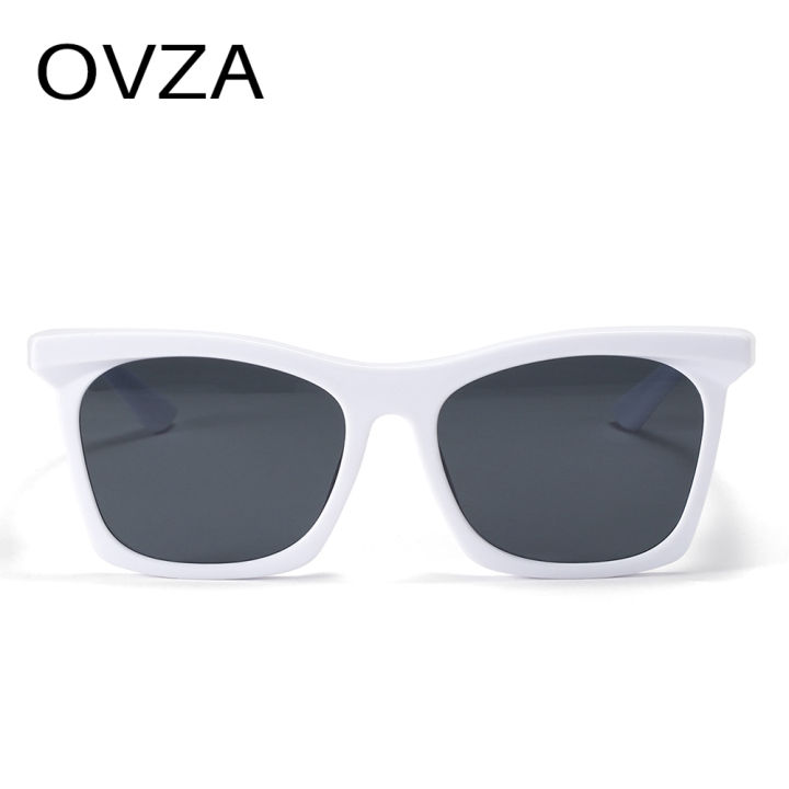 แว่นกันแดดทรงสี่เหลี่ยมยี่ห้อ-ovza-สำหรับผู้หญิงแว่นตาดีไซเนอร์แฟชั่นป้องกันรังสียูวีสำหรับผู้ชาย-s1076