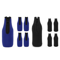 Beer Bottle Cooler Sleeves with Zipper for Party,Beer Holder Collapsible Insulated Bottle Cover for 330Ml Bottles