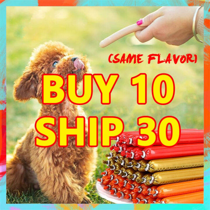 15g Pet Sausage Dog Sausage Pet Snack Dog Treat Training Sausage For