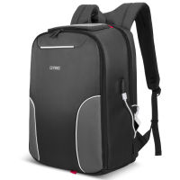 DTBG 17.3 Inch Laptop Backpack with USB Charging Port,Lightweight Durable Business Backpack Travel Bag Hiking Knapsack Black