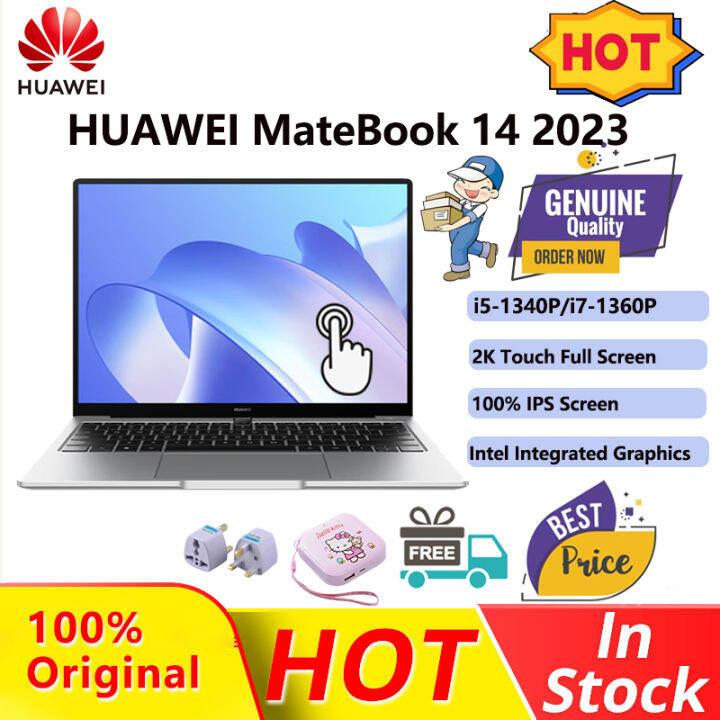 【1 Year Warranty】100 Original HUAWEI MateBook 14 2023 Laptop/ 13th Gen Core i51340P 16GB RAM