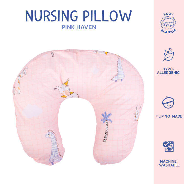 Kozy Blankie Nursing Pillow Pink Haven Lazada PH