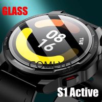 5pcs pack Tempered Glass for Xiaomi mi watch S1 Active Smart watch Glass Screen Protector 9H 2.5D Smartwatch Film