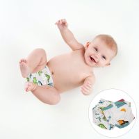 Newborn Newborn Cloth Diaper Practical Training Pant Breathable Infant 6 Layers Convenient Baby Washable Reusable