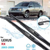 สำหรับเล็กซัส RX 2003 ~ 2009 XU3ใบปัดน้ำฝนรถยนต์ที่ปัดน้ำฝนหน้าอุปกรณ์เสริมรถยนต์ RX300 RX330 RX350 RX400h 2004 2005 2006 2007