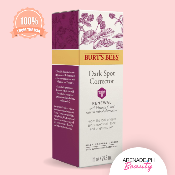 Burt's Bees Dark Spot Corrector Renewal w/ Vitamin C & Natural Retinol