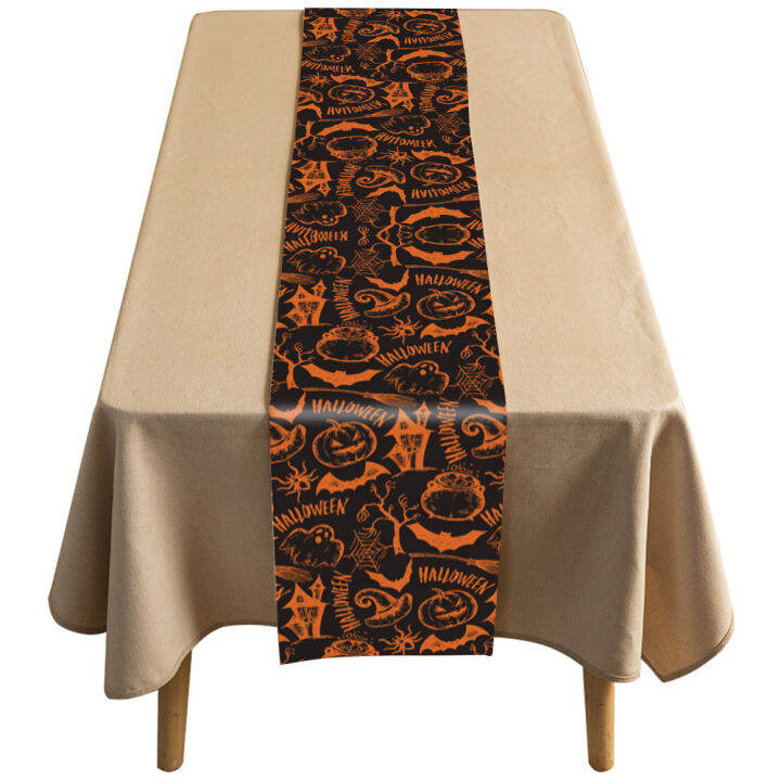 2021-new-halloween-table-runner-luxury-round-rectangle-pumpkin-tablecloth-thanksgiving-decoration-table-cover-event-party-supply