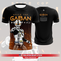 untuk 2023！New！pengiriman: Siap Polisi angkasa GABAN 3D Tercetak T-shirt Tidur pendek Kasual High quality products （Freeprinting of names）