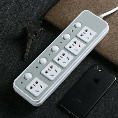 Travel Household Portable Power Strip Charging Small Power Strip Mini Smart Socket Patch Board with Switch Genuine Power Strip