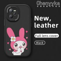 เคส Chenyyka สำหรับ Realme C35 C31 Narzo 50A Prime เคสการ์ตูนน่ารักเมโลดี้ดีไซน์ใหม่นุ่มหนังบางซิลิกาเคสโทรศัพท์เจลฝาปิดเลนส์เต็มกล้องเคสกันกระแทกกันกระแทก