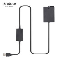 Andoer DR-E8 USB Powerชุดอะแดปเตอร์ACเปลี่ยนDC Coupler Dummyแบตเตอรี่เดี่ยวUSBเข้ากันได้กับCanon Rebel T3i T2i T4i T5i EOS 550D 600D 650D 700D Kiss X5 X4 X6 X6i X7iกล้องกล้อง