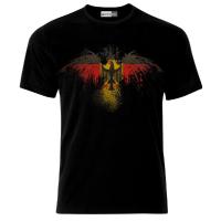 Summer Spot Gildan German Eagle Germany Deutschland Deutsche Flagge T4508 MenS Retro Fashion Breathable Sports T-Shirt