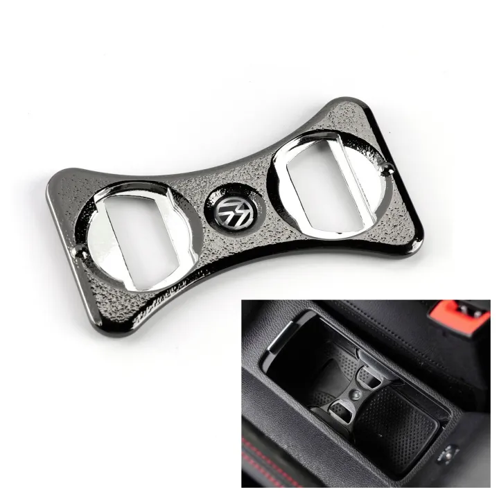 OEM Car Use Stainless Steel Cup Holder Divider Bottle Opener For VW