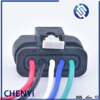 ;[-./ 5 Pin 1-1718806-1 4F0973705 Auto Electric Connector Waterproof Mass Air Flow Meter Sensor MAF Harness Plug 8K0973205