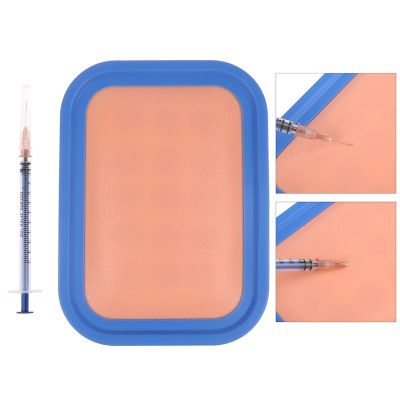 Medical Teaching Silicone Training Pad Skin Injection Practice