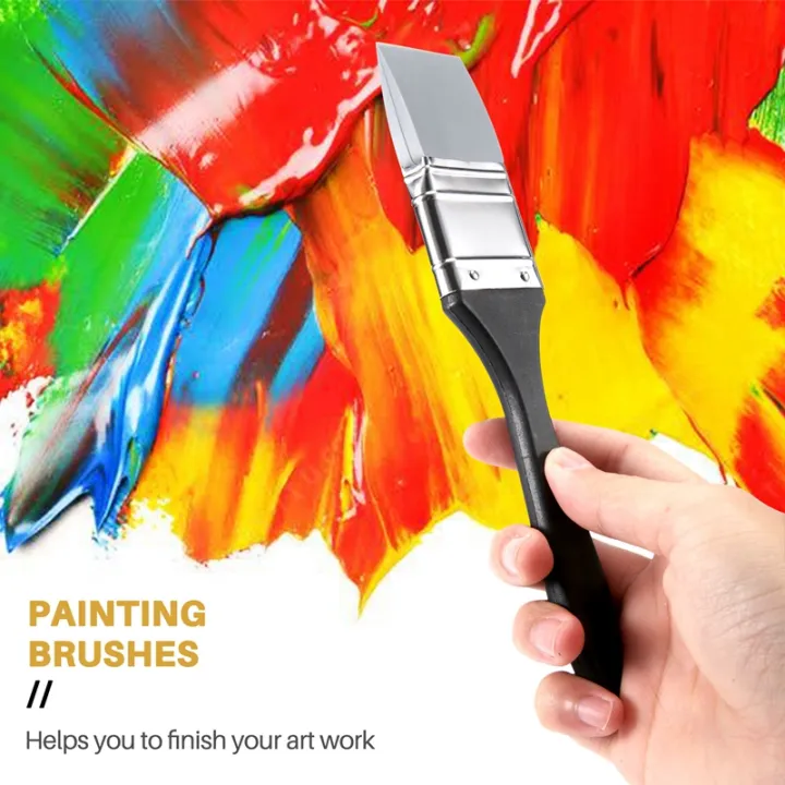 silicone-color-shaper-brush-wide-firm-flat-silicone-paint-brush-flexible-acrylic-and-water-based-painting-tool