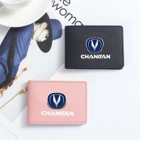 ✠✣✶ Ultra-thin Driver License Cover Leather Car Driving Documents Credit Card Holder For Changan CS95 CS85 CS75 CS55 CS35 CS15 EADO