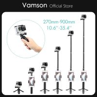 Vamson ขาตั้งกล้อง Gopro,อุปกรณ์เสริมสำหรับเสี่ยวหมี Yi SJCAM ขาตั้งกล้องโมโนพอดเซลฟี่แบบปรับได้สำหรับ Gopro Hero 10 9 8 7 6 5