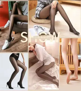 ALICE XU bare leg artifact female nude Tights Sexy Fake Translucent Tights  Nudity High Waist Nude Double-layer Thicken Bottoming Pants Thermal  Pantyhose Women Stockings Winter Pantyhose Bare Leg Artifact