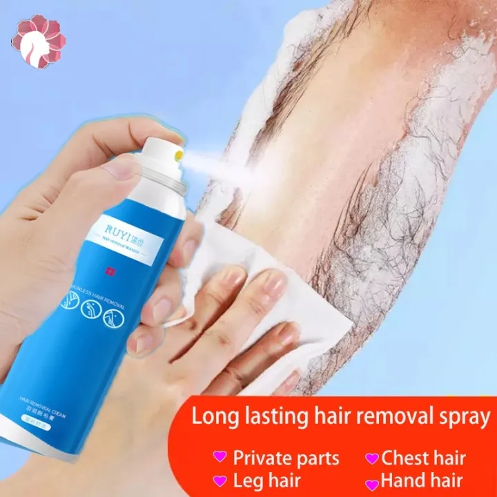 Painless hair removal spray permanent Hair Removal Cream Private Parts