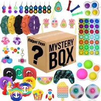 (กล่องสุ่มป๊อบอิต) (สุดคุ้ม) ของเล่นเพื่อผ่อนคลายความเครียดPop Bubble Sensory Toy Stress Reliver Toys ของเล่นปุ่มกด (ของเล่น) (พร้อมส้ง)