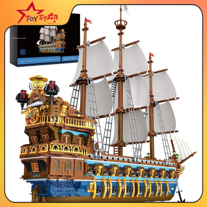  JMBricklayer Pirate Ship Building Sets for Adults