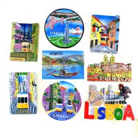 Portugal Lisboa Porto Algarve Fridge Magnets Souvenirs Travel 3d Handmade Home Decor Sticker Collection Gift Creative Resin