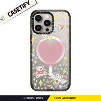 CASETiFY เคสลายหมีนางฟ้ากับ Magsafe สำหรับ iPhone 14 Pro Max/ iPhone 13 Pro Max/ iPhone 12 Pro Max/ iPhone 11/12/13/14 Pro ฝาครอบป้องกันเคสโทรศัพท์