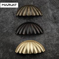 Shell Three Colors Cabinet Door Cabinet Wardrobe Handle Drawer Knobs Furniture Door Knob Cabinet Handles Handle