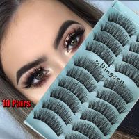 M8TT ผู้หญิง Super Soft Ultra-wispies Pure Hanmdade ขนมิงค์ 3D Faux เครื่องมือต่อขนตา ยาวธรรมชาติ ขนตาปลอม