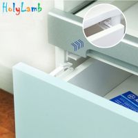 4Pcs/Lot Invisible Cabinet Lock Baby Safety Drawer Lock Latches Baby Security Protection From Children Drawer Safety Lock Child