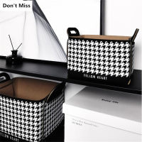 Large Laundry Basket 1pcs Living Room Table Black Gray Sundries Storage Basket Cloth Folding Storage Box Bedroom Socks Storage