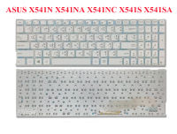 KEYBOARD คีย์บอร์ด แป้น แป้นพิมพ์ พิมพ์ ASUS X541N X541NA X541NC X541S X541SA Keyboard Asus K541 K541U K541UA K541UV K541UJ F541 F541U F541UA F541UV F541UJ K541L White สีขาว