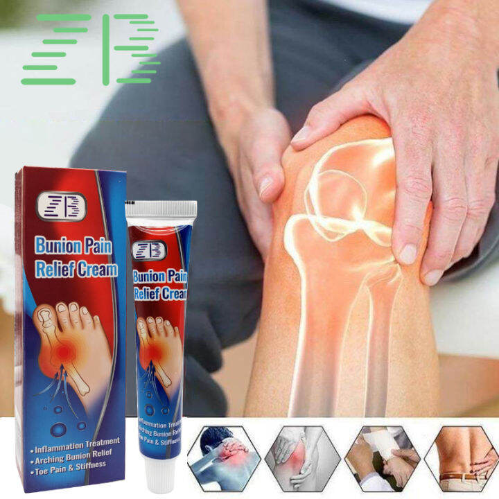 ZB Bunion Pain Relief Cream Treatment Joints Swelling Gout Toe Pain